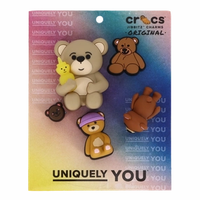 Shoes Crocs Jibbitz Bears Oh My 5-Pack