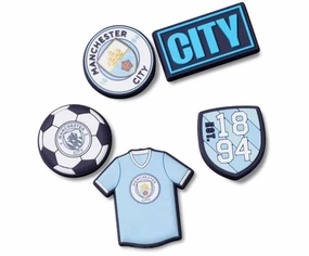 Shoes Crocs Jibbitz Manchester City FC 5-Pack