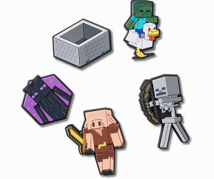 Shoes Crocs Jibbitz Minecraft 5-Pack