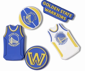 Shoes Crocs Jibbitz NBA Golden State 5-Pack
