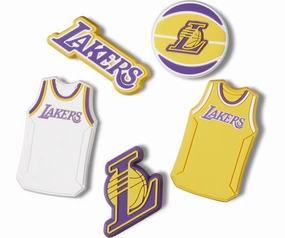 Shoes Crocs Jibbitz NBA LA Lakers 5-Pack