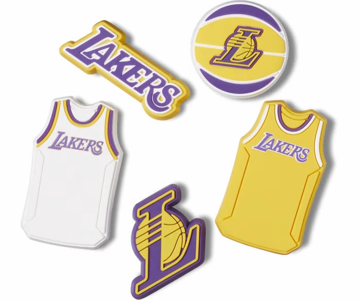 Shoes Crocs Jibbitz NBA LA Lakers 5-Pack