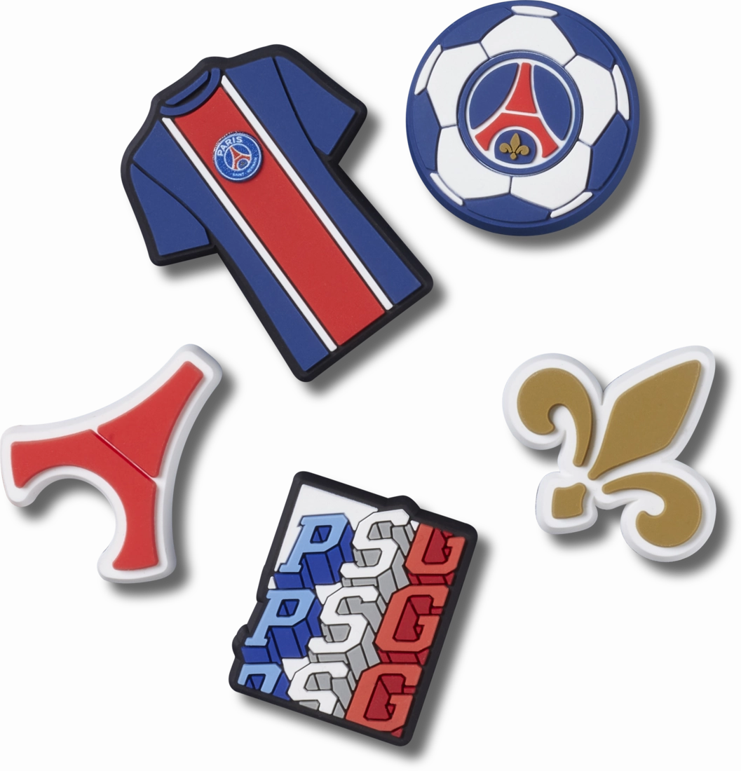 Shoes Crocs Jibbitz Paris St Germain FC 5-Pack