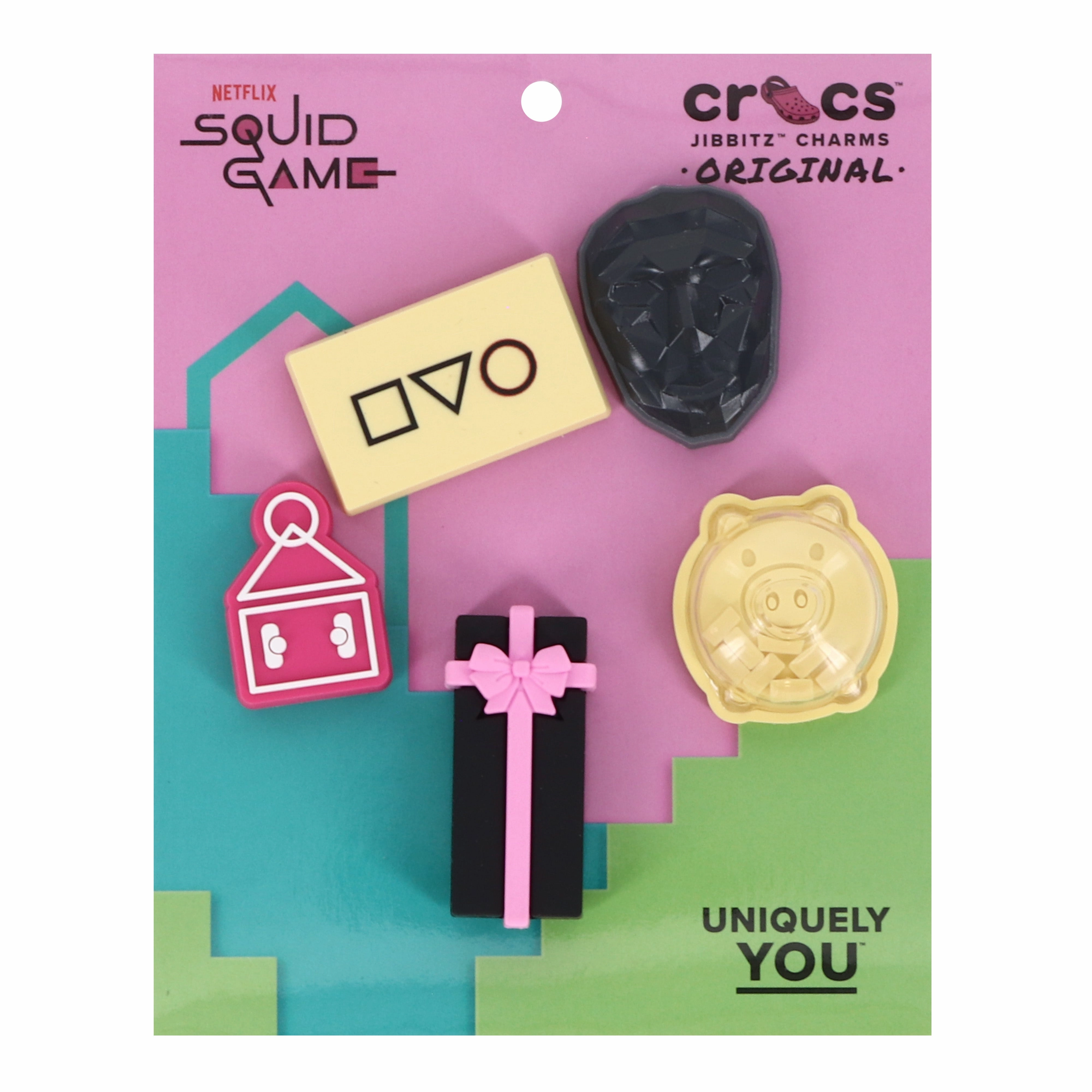 Shoes Crocs Jibbitz Squid Game 5-Pack
