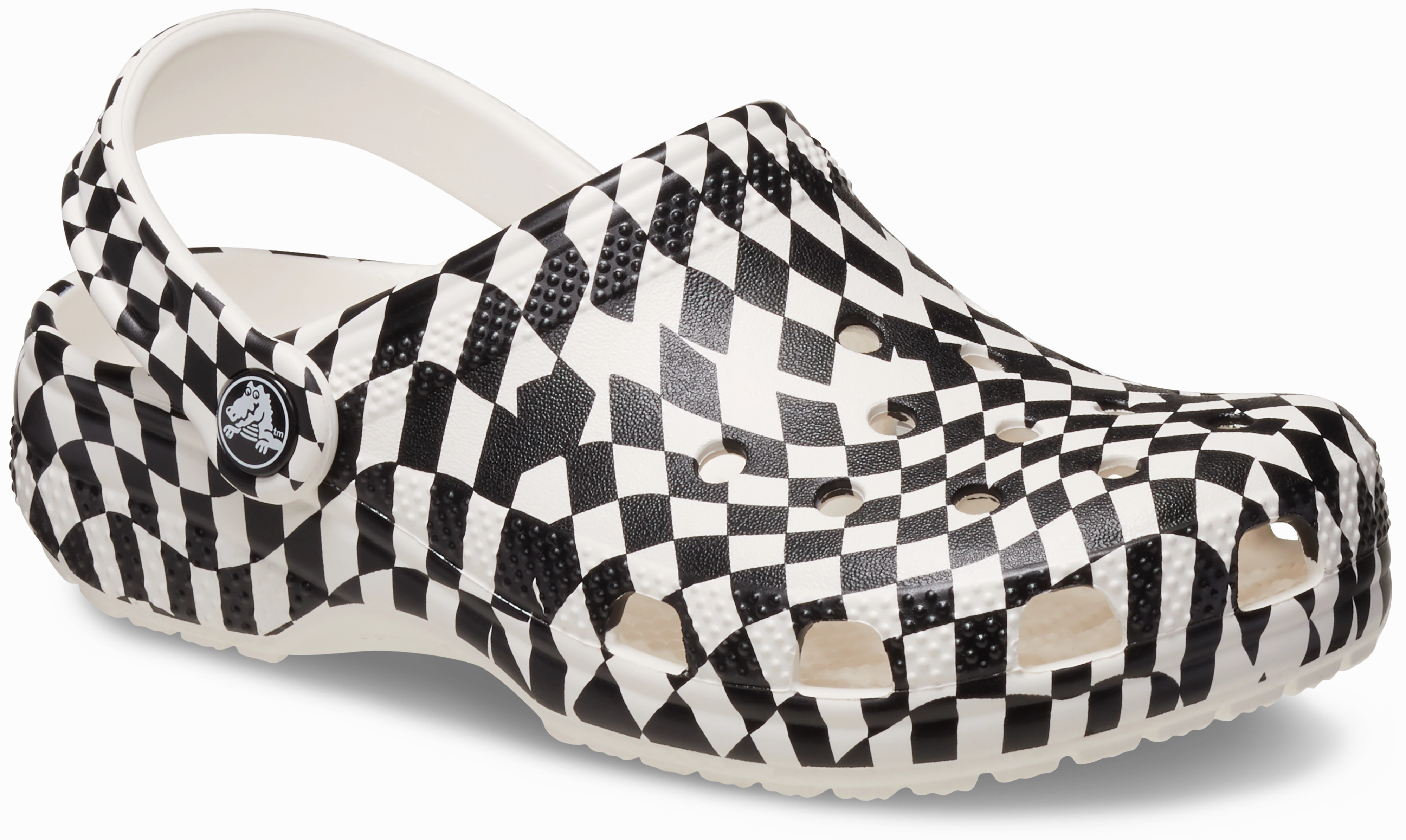 Shoes Crocs Kids' Warped Checker Classic Clog