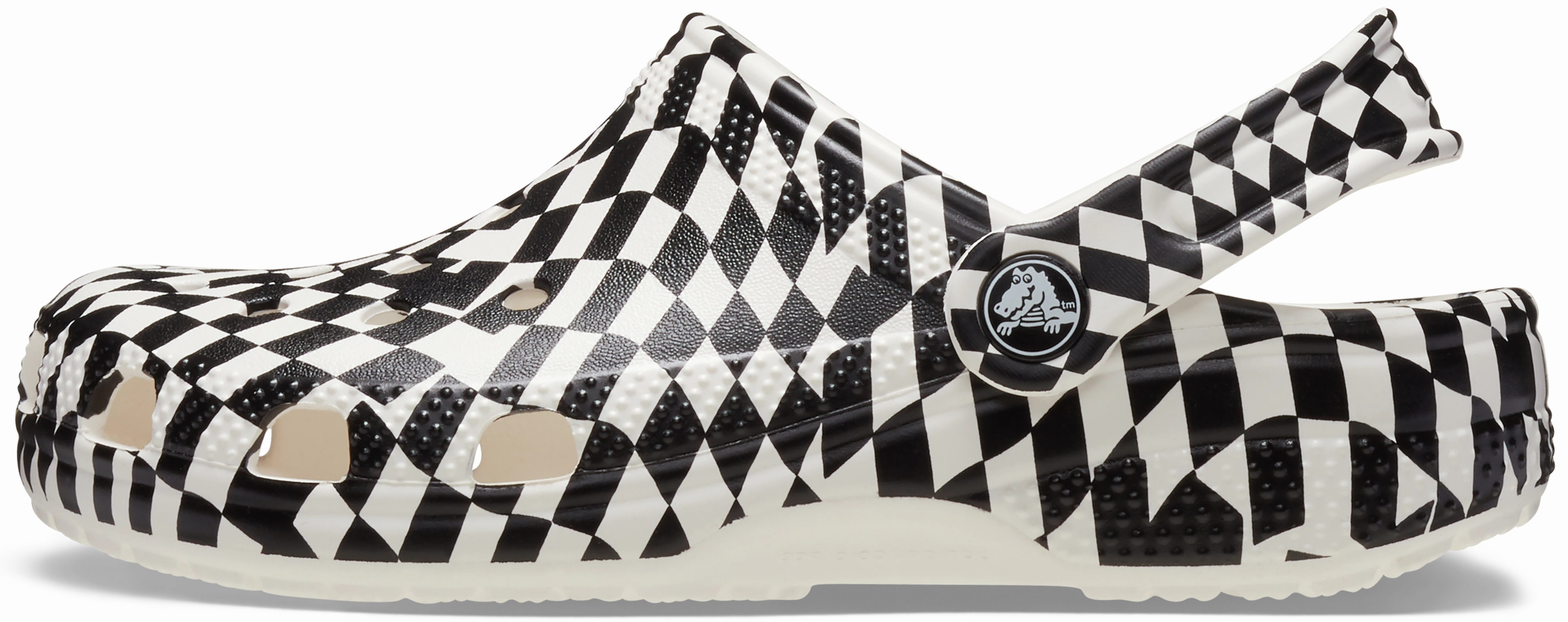 Shoes Crocs Kids' Warped Checker Classic Clog