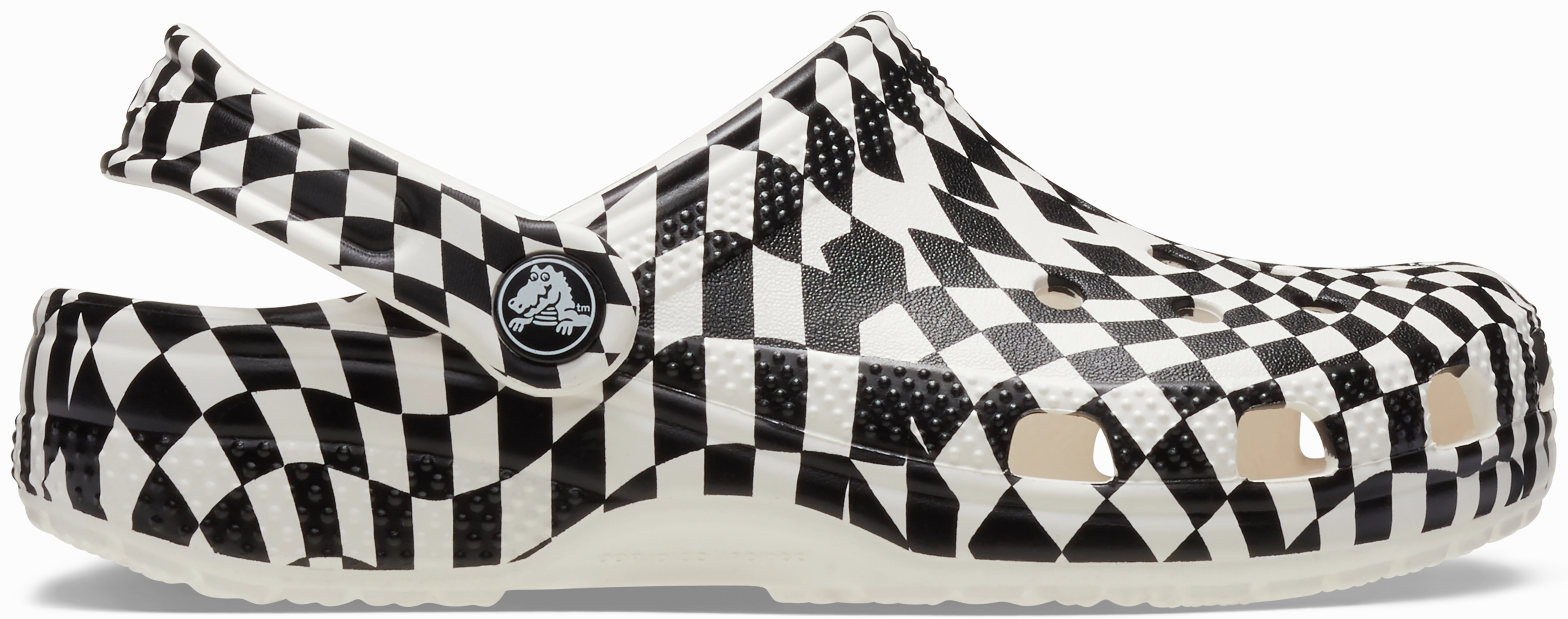 Shoes Crocs Kids' Warped Checker Classic Clog