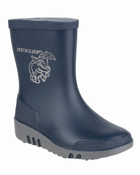 Shoes Dunlop Dunlop Childrens Mini Elephant Wellingtons