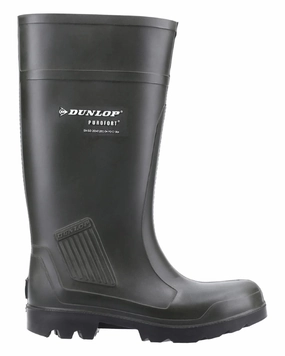 Shoes Dunlop Dunlop Purofort Professional Full Safety Wellingtons - Green