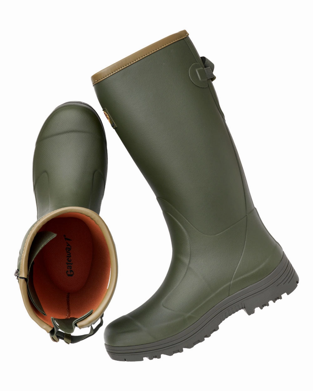 Shoes Gateway1 Gateway1 Pheasant Game 18" 5mm Side-Zip Wellingtons