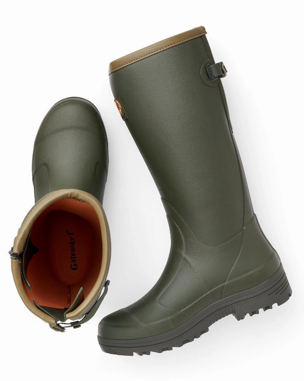 Shoes Gateway1 Gateway1 Pheasant Game Lady 17" 5mm Side-Zip Wellingtons