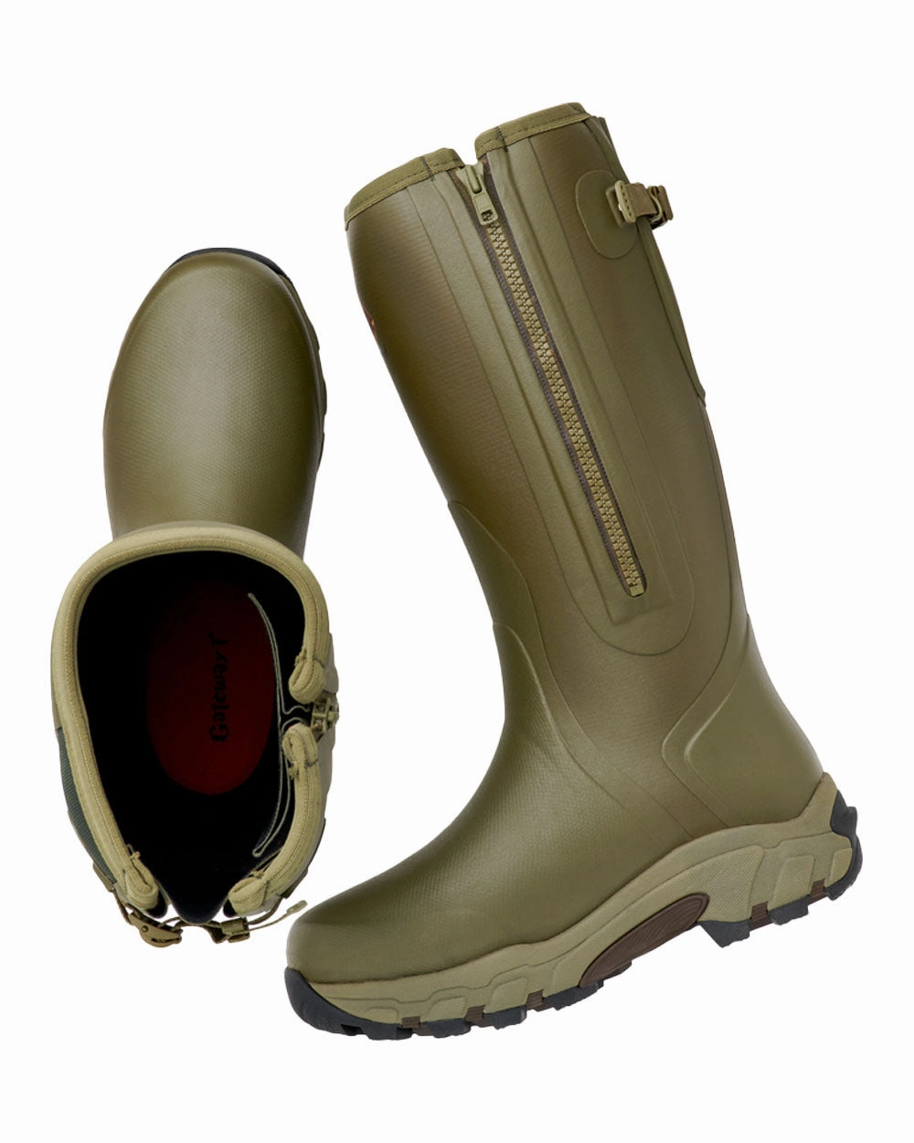 Shoes Gateway1 Gateway1 Pro Shooter 18" 7mm Side-Zip Wellingtons