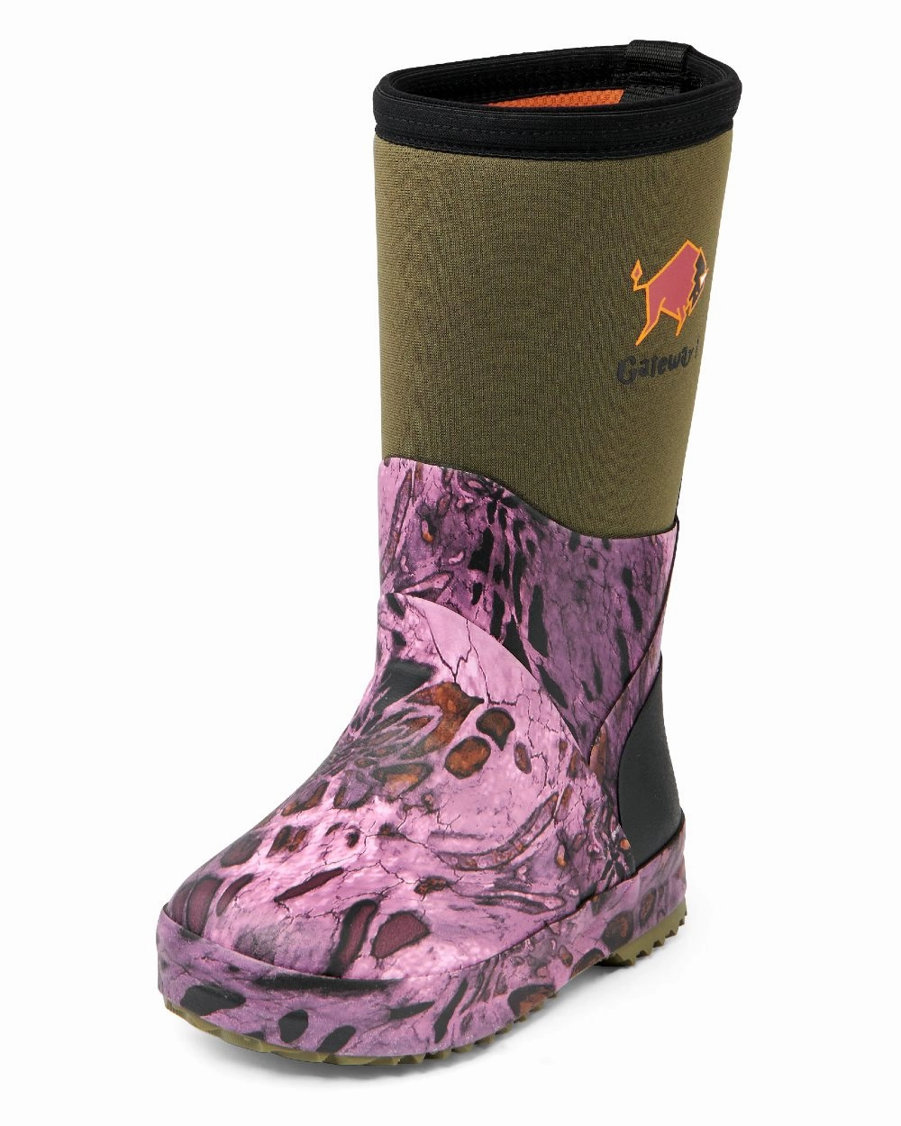 Shoes Gateway1 Gateway1 Wetland Master Kids 12" 7mm Wellingtons