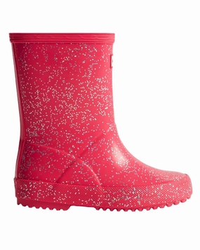 Shoes Hunter Wellies Hunter Kids First Original Giant Glitter Wellington Boots