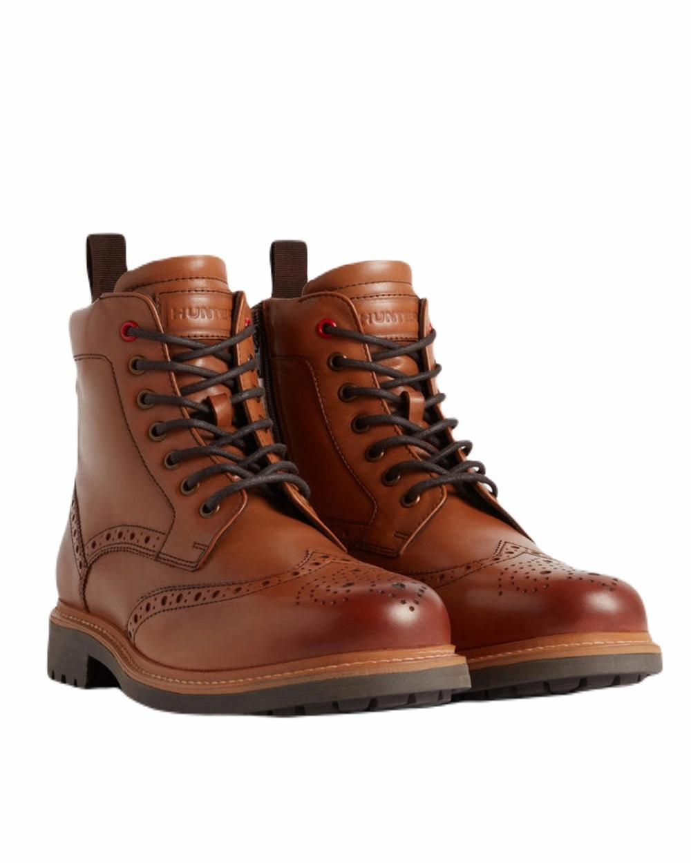 Shoes Hunter Wellies Hunter Mens Cawdor Brogue Ankle Boots