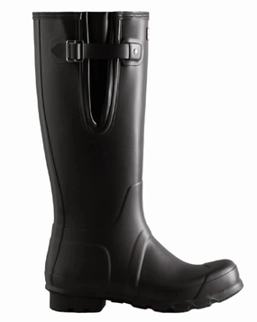 Shoes Hunter Wellies Hunter Mens Tall Side Adjustable Wellington Boots