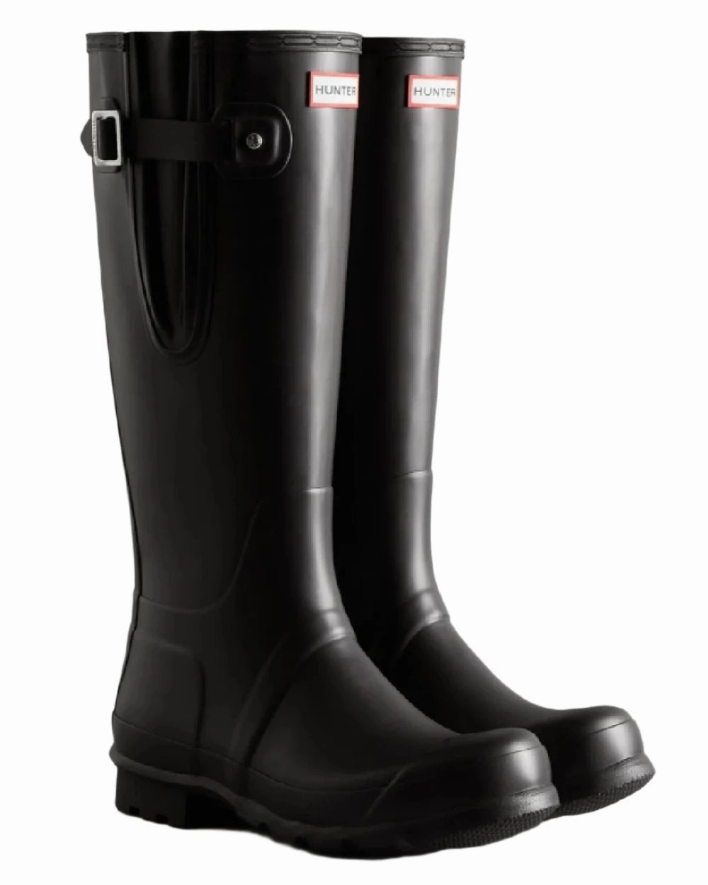 Shoes Hunter Wellies Hunter Mens Tall Side Adjustable Wellington Boots
