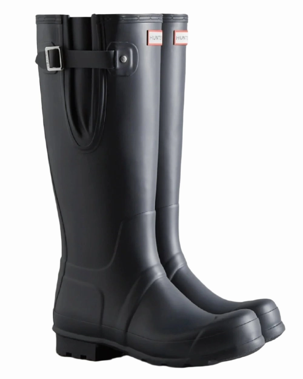 Shoes Hunter Wellies Hunter Mens Tall Side Adjustable Wellington Boots