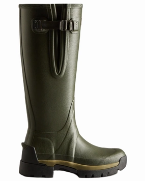 Shoes Hunter Wellies Hunter Womens Balmoral Neoprene Adjustable Wellingtons