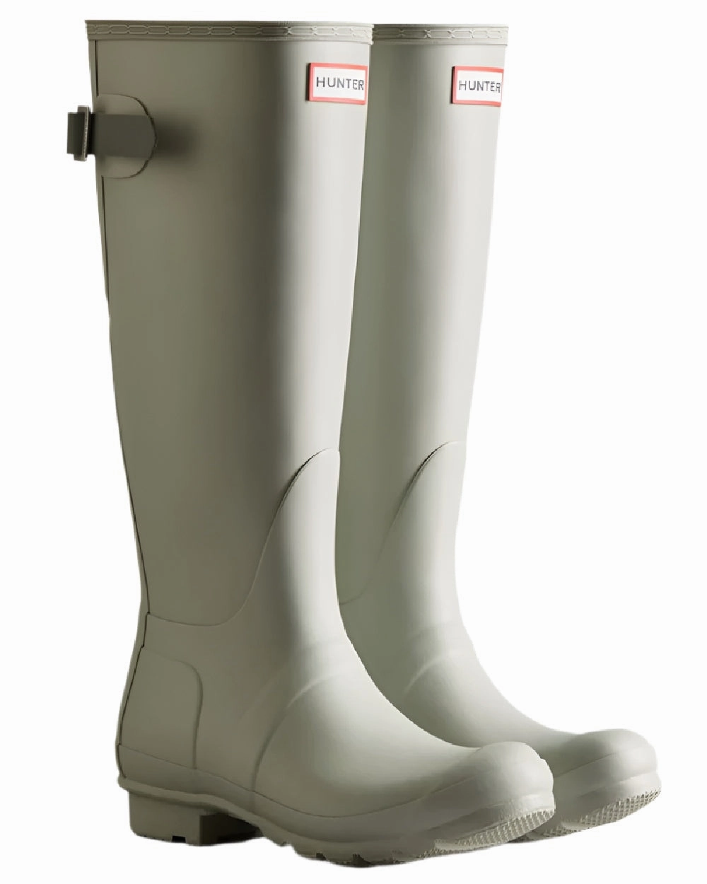 Shoes Hunter Wellies Hunter Womens Original Tall Back Adjustable Wellington Boots