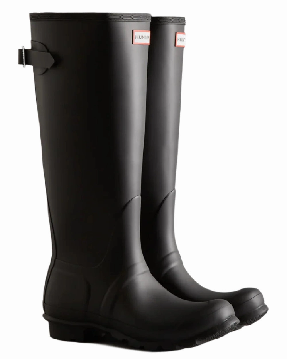 Shoes Hunter Wellies Hunter Womens Original Tall Back Adjustable Wellington Boots