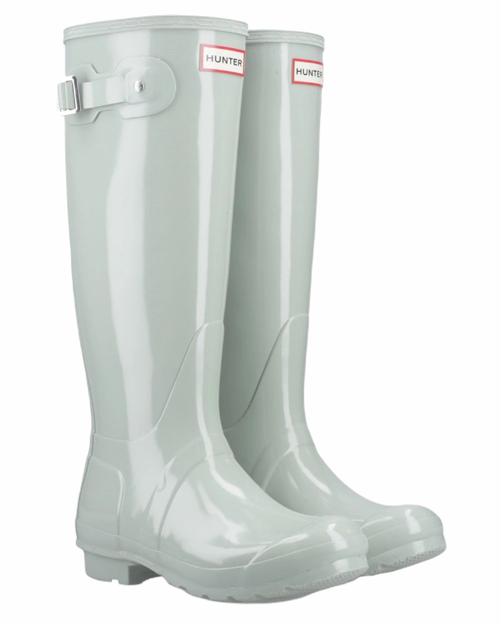 Shoes Hunter Wellies Hunter Womens Original Tall Gloss Wellington Boots