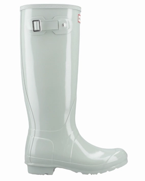 Shoes Hunter Wellies Hunter Womens Original Tall Gloss Wellington Boots