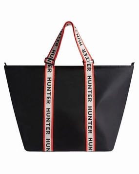 Shoes Hunter Wellies Hunter Womens Robertson Jacquard Webbing Shopper Tote