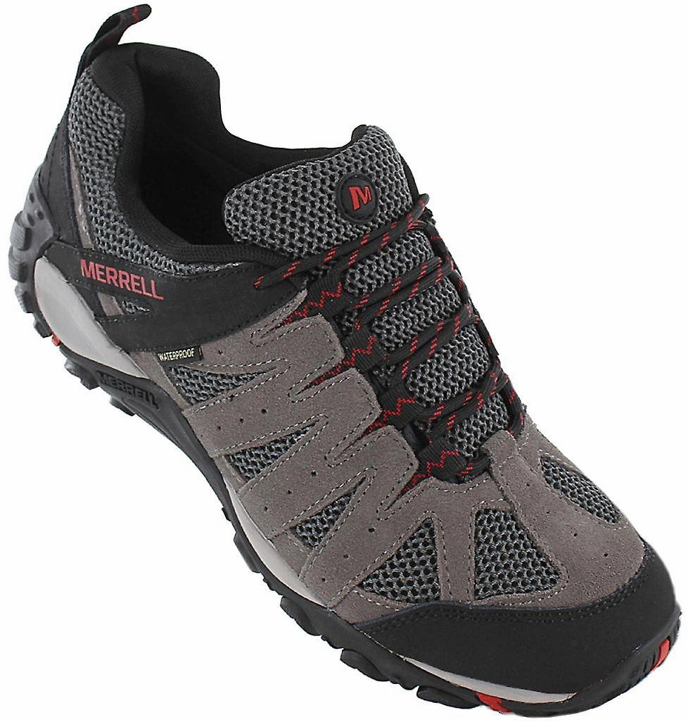 Shoes Merrell Merrell Accentor 2 Vent Waterproof Mens Walking Shoes - Grey
