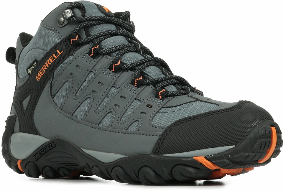 Shoes Merrell Merrell Accentor Sport Mid GORE-TEX Mens Walking Boots - Grey