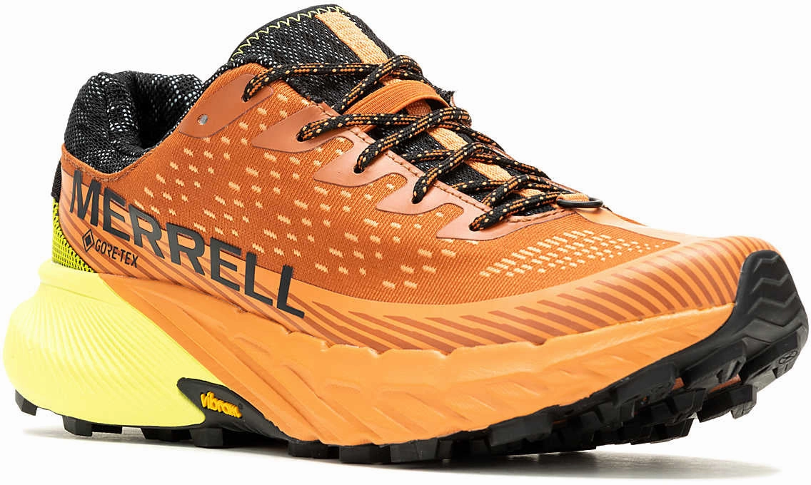 Shoes Merrell Merrell Agility Peak 5 GORE-TEX Mens Trail Running Shoes - Orange