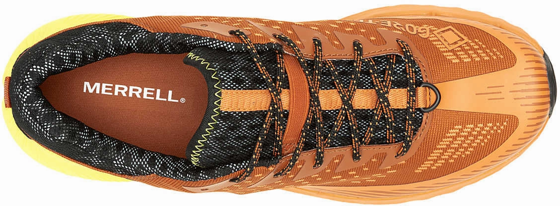 Shoes Merrell Merrell Agility Peak 5 GORE-TEX Mens Trail Running Shoes - Orange