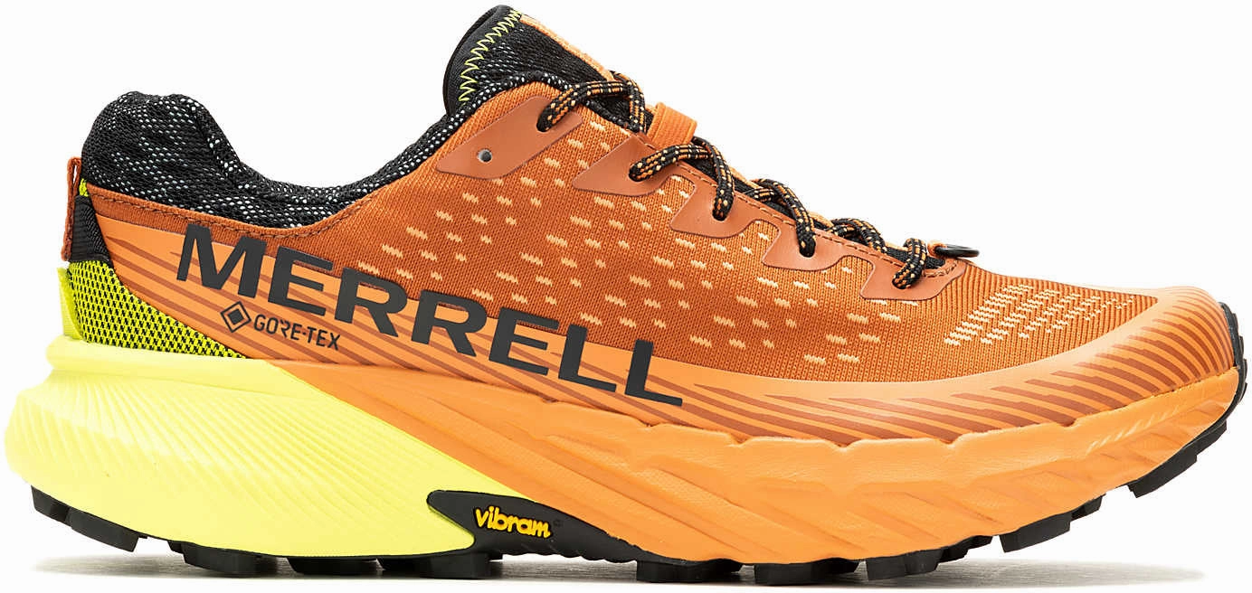 Shoes Merrell Merrell Agility Peak 5 GORE-TEX Mens Trail Running Shoes - Orange