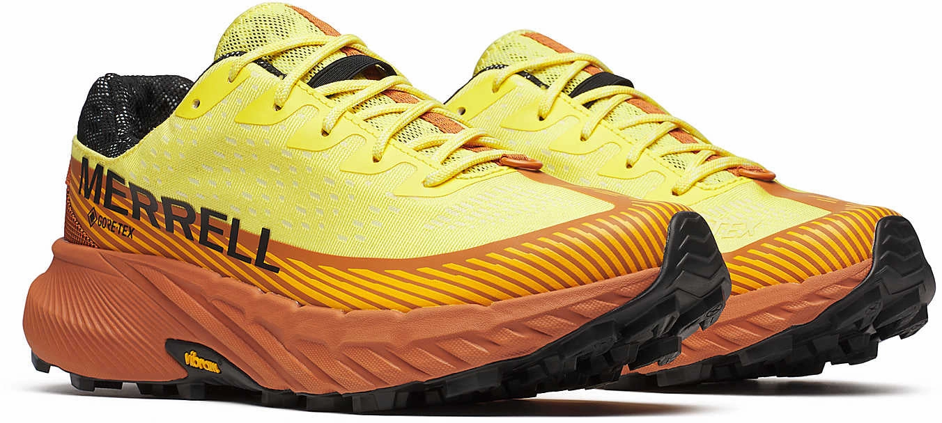 Shoes Merrell Merrell Agility Peak 5 GORE-TEX Mens Trail Running Shoes - Yellow