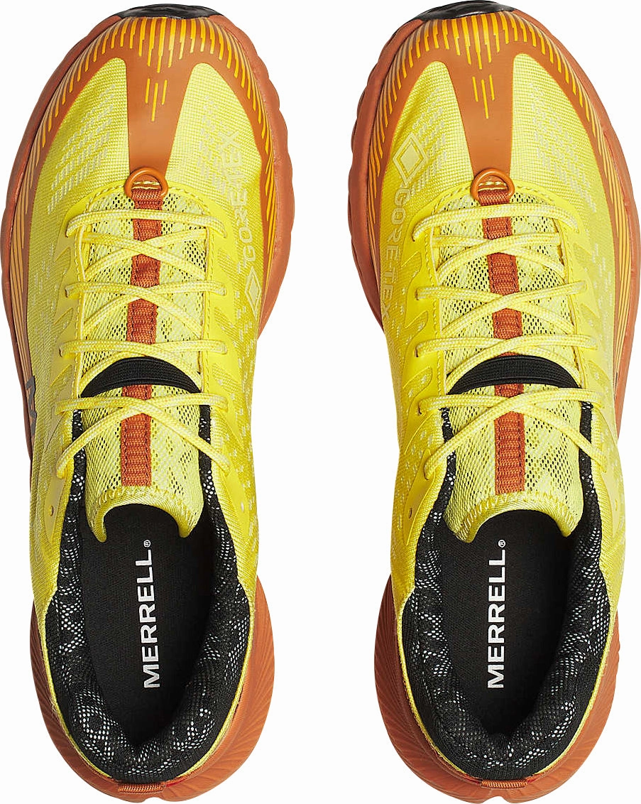 Shoes Merrell Merrell Agility Peak 5 GORE-TEX Mens Trail Running Shoes - Yellow