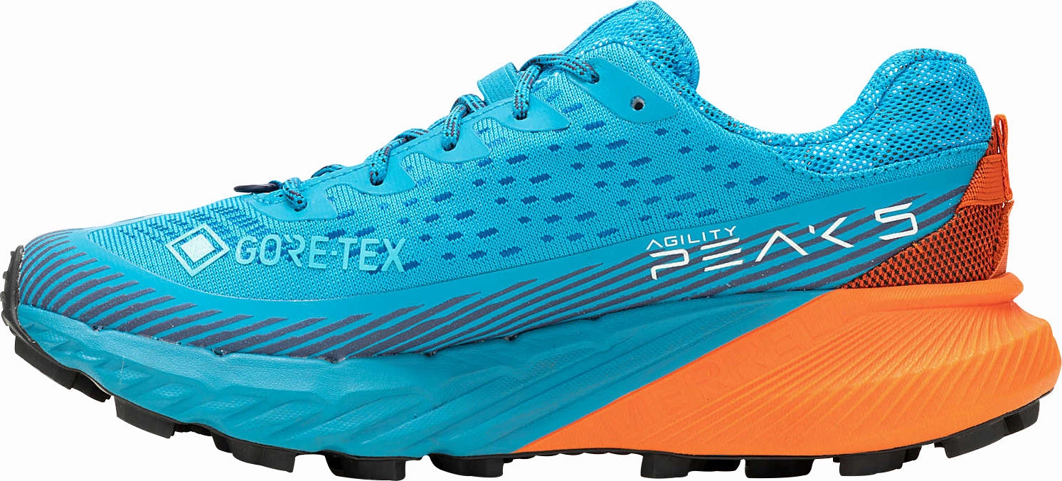 Shoes Merrell Merrell Agility Peak 5 GORE-TEX Womens Trail Running Shoes - Blue