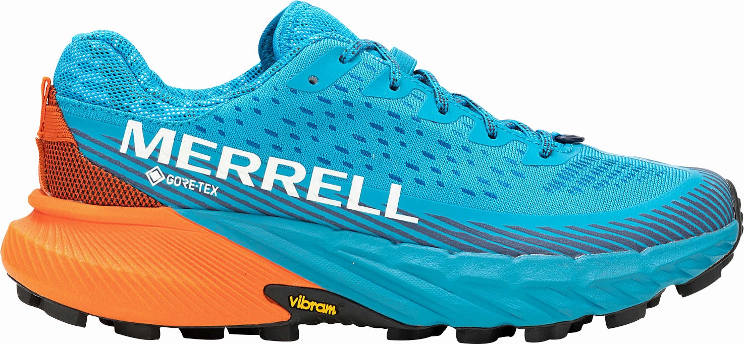 Shoes Merrell Merrell Agility Peak 5 GORE-TEX Womens Trail Running Shoes - Blue