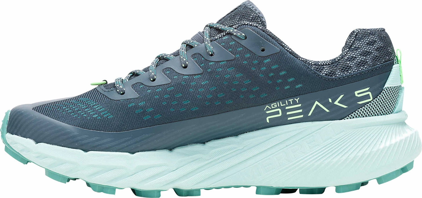Shoes Merrell Merrell Agility Peak 5 Mens Trail Running Shoes - Grey
