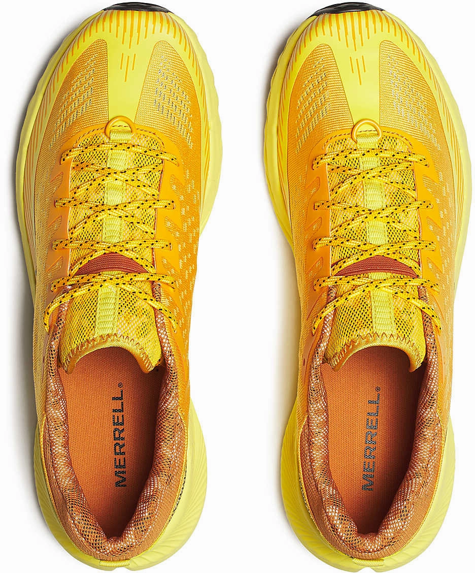 Shoes Merrell Merrell Agility Peak 5 Mens Trail Running Shoes - Orange