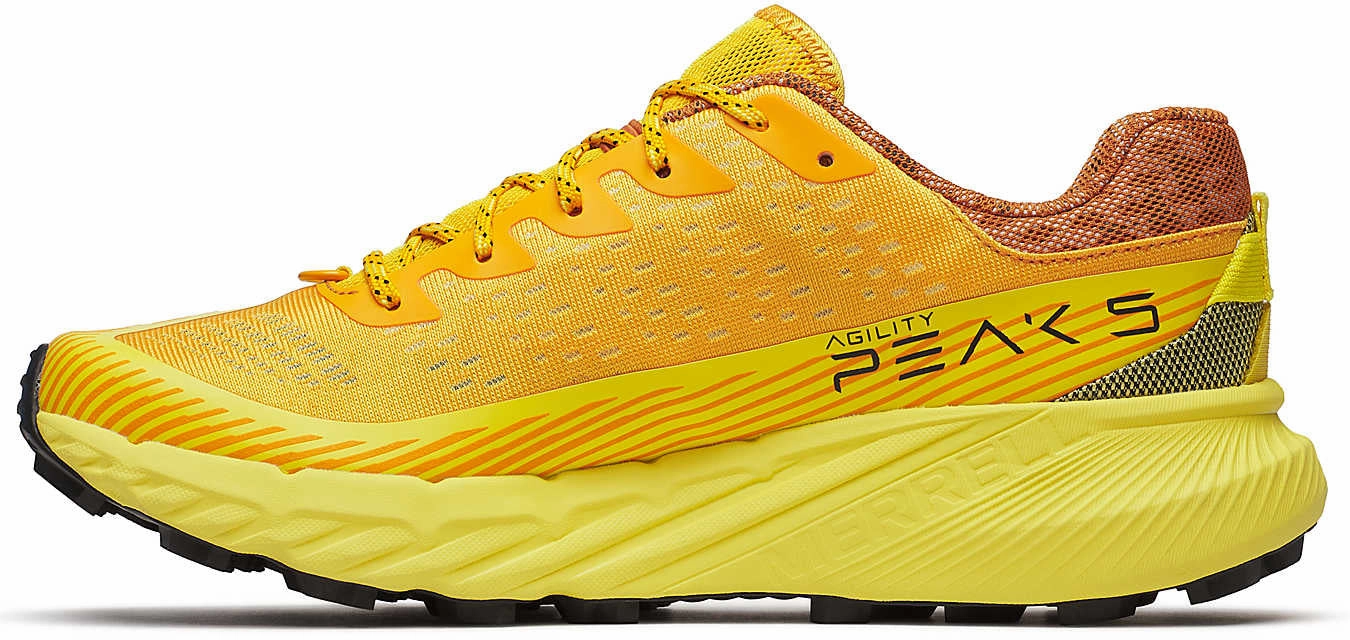 Shoes Merrell Merrell Agility Peak 5 Mens Trail Running Shoes - Orange