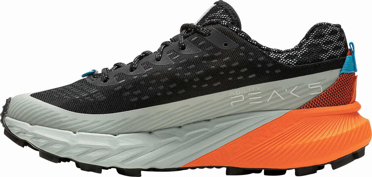 Shoes Merrell Merrell Agility Peak 5 Womens Trail Running Shoes - Black