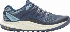 Shoes Merrell Merrell Antora 3 GORE-TEX Womens Trail Running Shoes - Blue