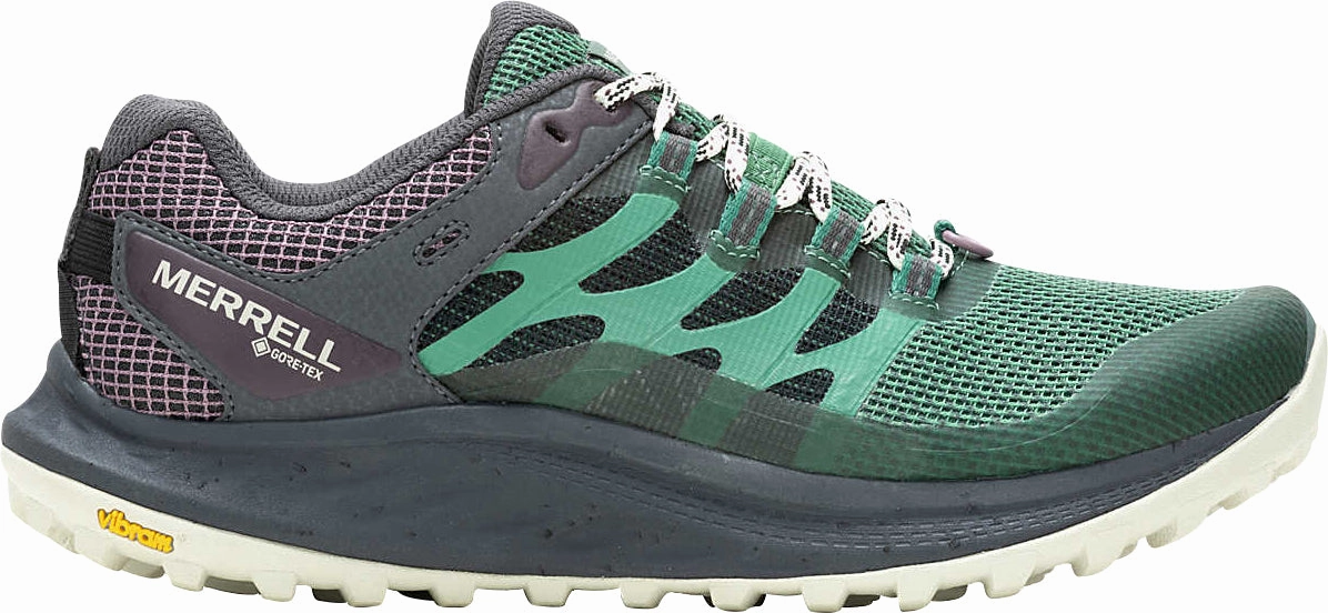 Shoes Merrell Merrell Antora 3 GORE-TEX Womens Trail Running Shoes - Green