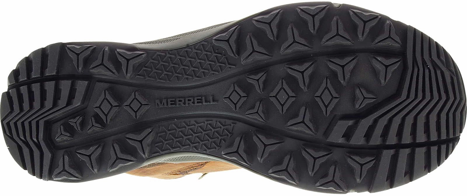 Shoes Merrell Merrell Erie Mid Leather Waterproof Womens Walking Boots - Brown