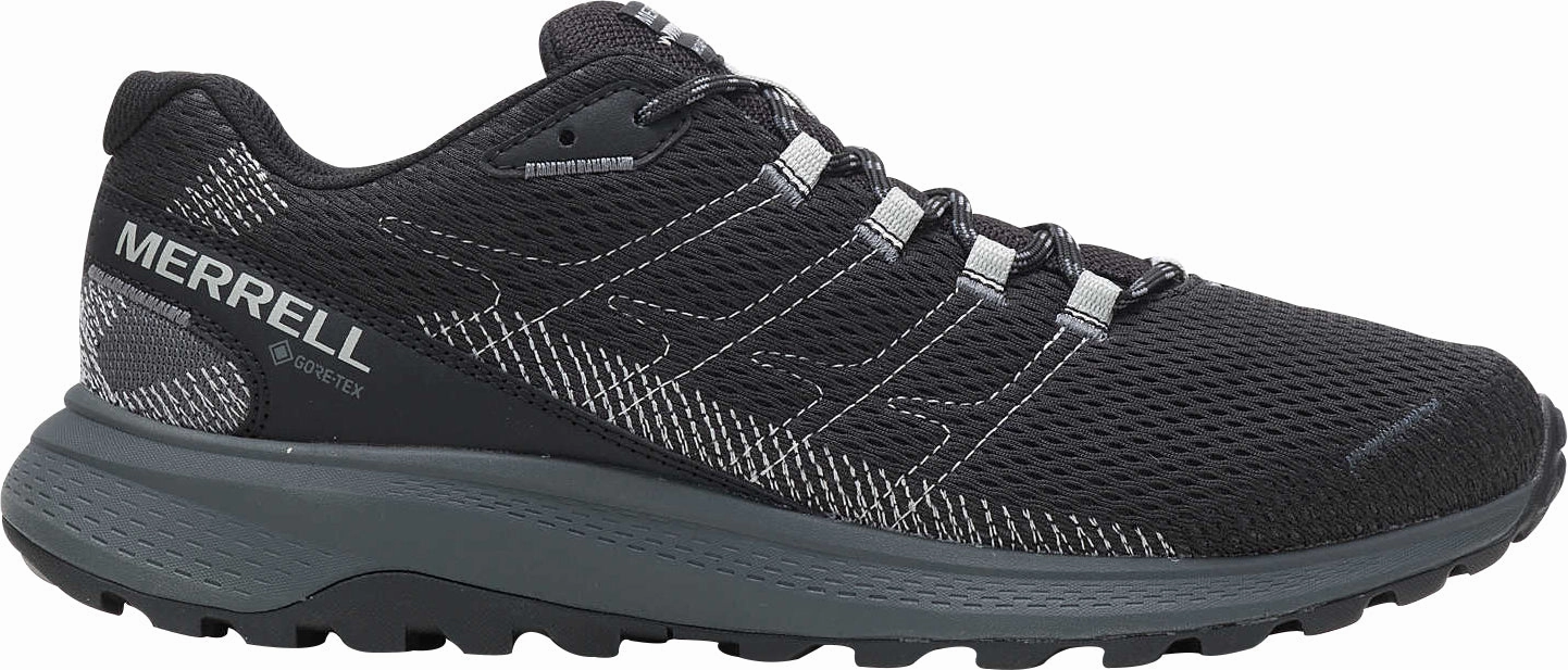 Shoes Merrell Merrell Fly Strike GORE-TEX Mens Trail Running Shoes - Black
