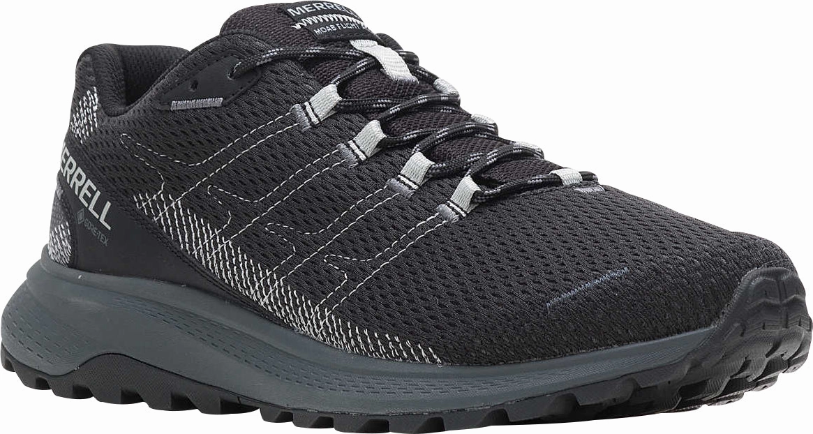 Shoes Merrell Merrell Fly Strike GORE-TEX Mens Trail Running Shoes - Black