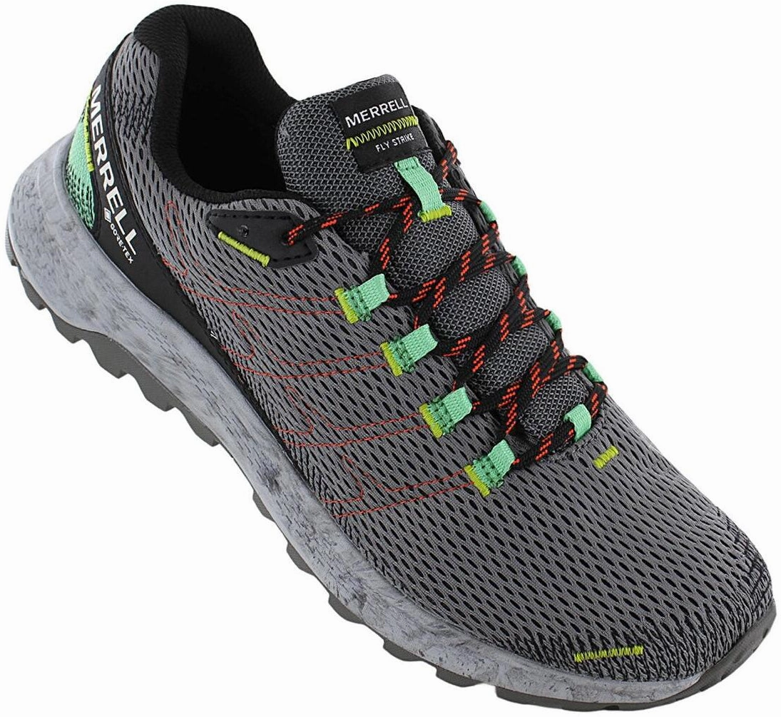 Shoes Merrell Merrell Fly Strike GORE-TEX Mens Trail Running Shoes - Grey