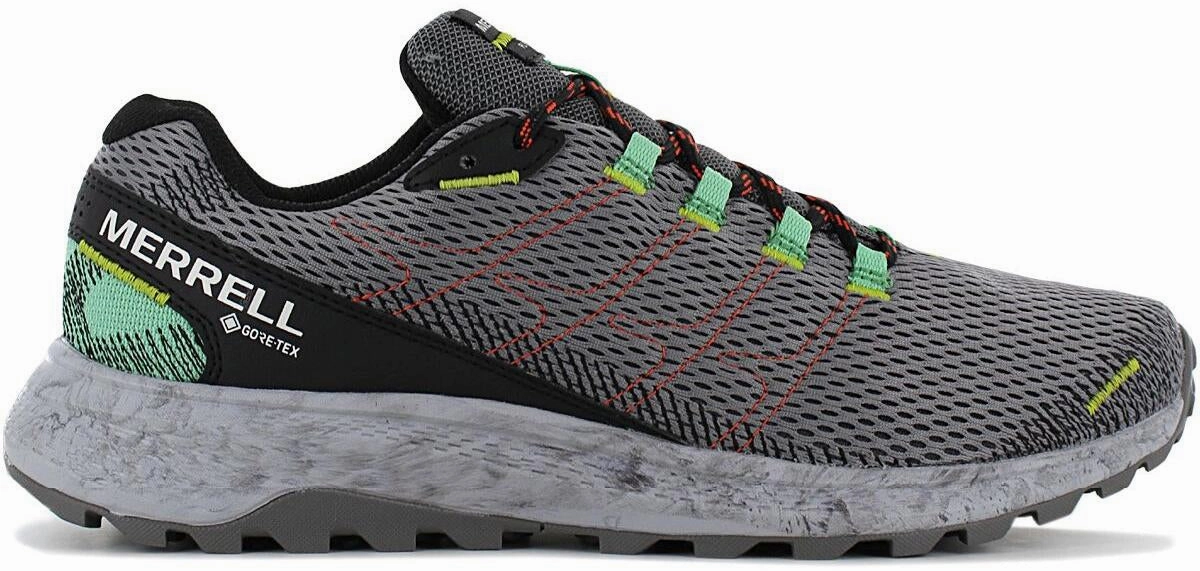 Shoes Merrell Merrell Fly Strike GORE-TEX Mens Trail Running Shoes - Grey