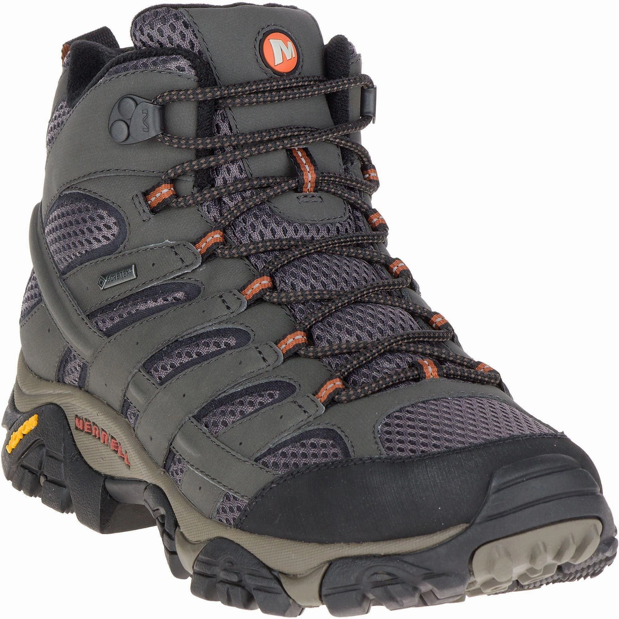 Shoes Merrell Merrell Moab 2 Mid GORE-TEX Mens Walking Boots - Grey