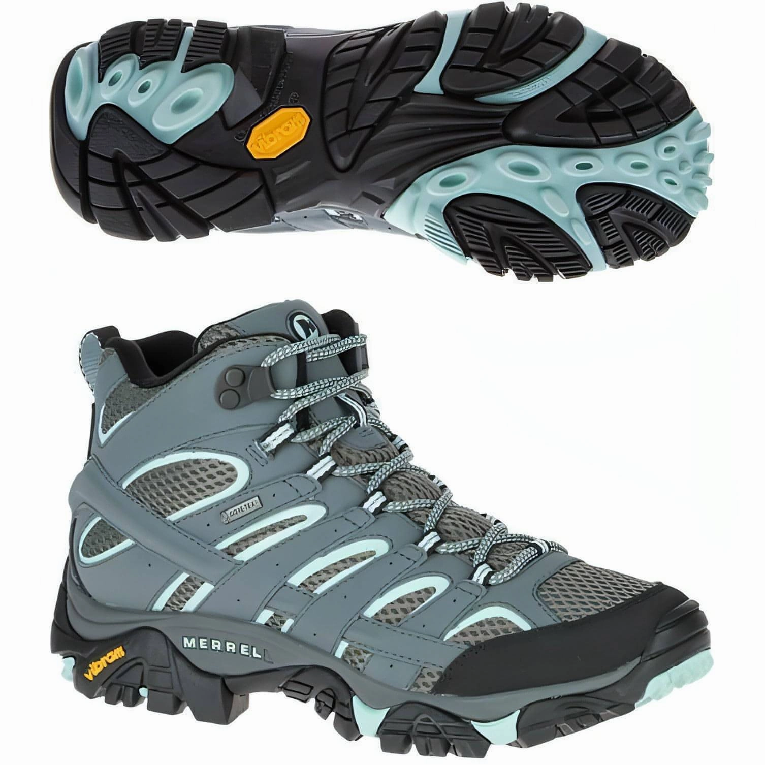 Shoes Merrell Merrell Moab 2 Mid GORE-TEX Womens Walking Boots - Blue